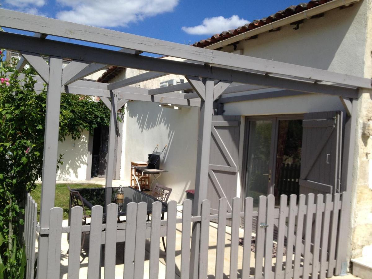 Studio Avec Piscine Privee Jardin Clos Et Wifi A Saint Jean D'Angely Εξωτερικό φωτογραφία